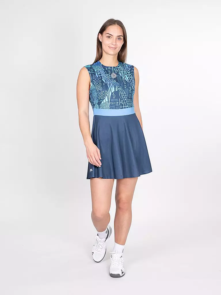 BIDI BADU | Damen 2in1 Tenniskleid Tuelo Tech | dunkelblau