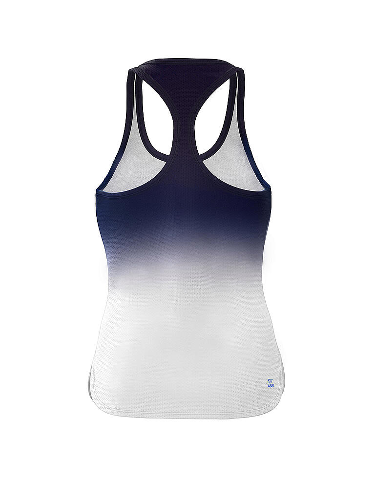 BIDI BADU | Damen Tennis Tanktop Crew Gradiant | dunkelblau