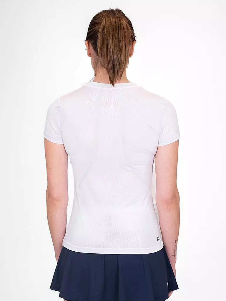 BIDI BADU | Damen Tennisshirt Crew Tee | weiss