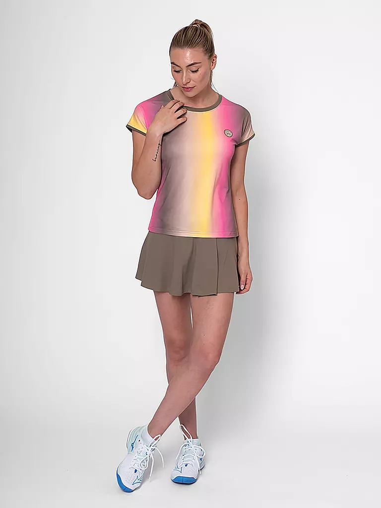 BIDI BADU | Damen Tennisshirt Crew | bunt