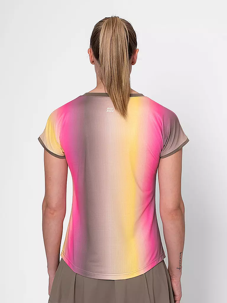 BIDI BADU | Damen Tennisshirt Crew | bunt