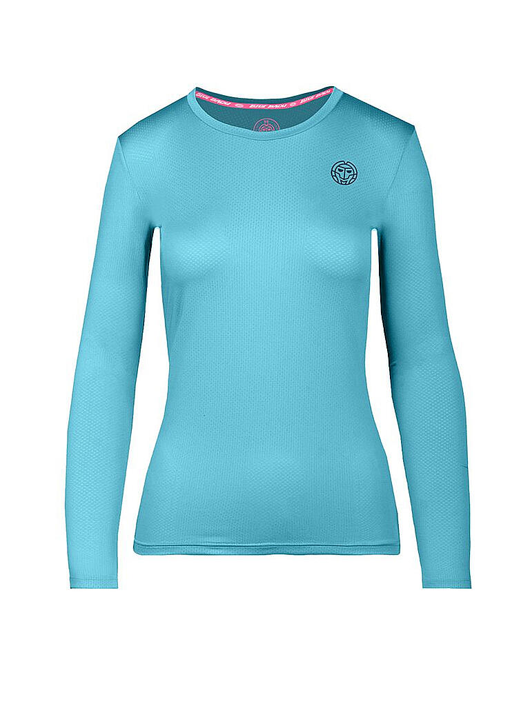 BIDI BADU | Damen Tennisshirt Pia Tech Longsleeve | türkis