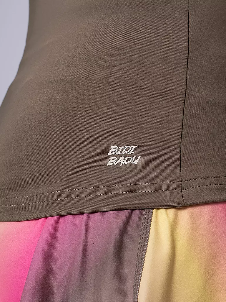 BIDI BADU | Damen Tennisshirt Spectrum  | camel