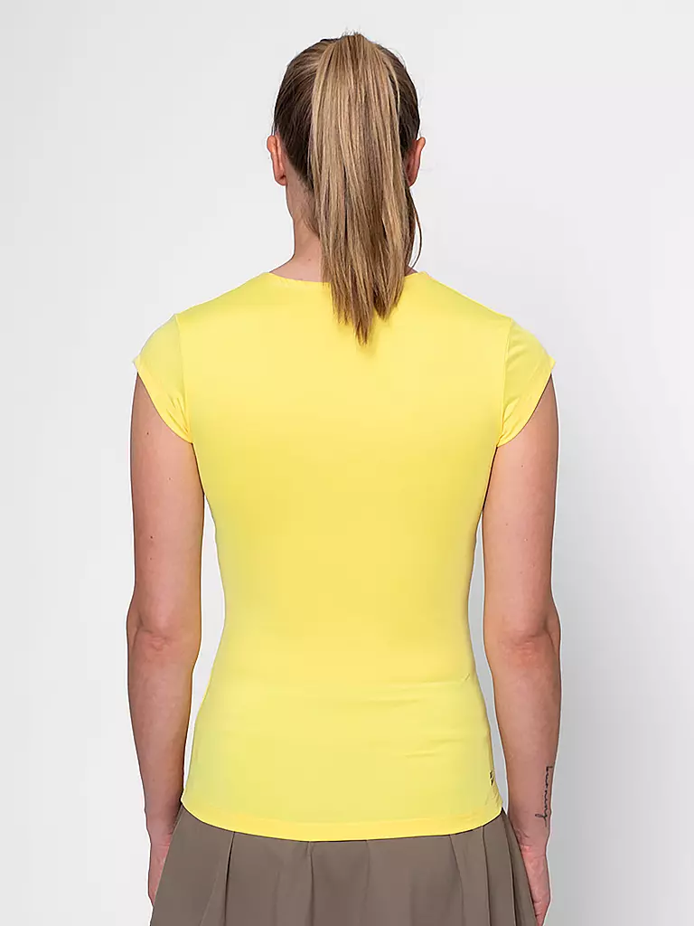 BIDI BADU | Damen Tennisshirt Spectrum | camel