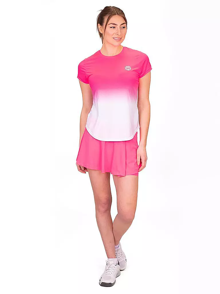 BIDI BADU | Damen Tennisskort Crew Wavy | pink