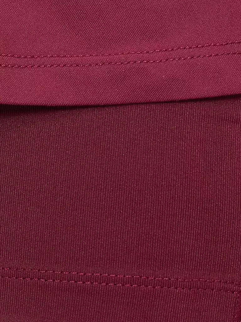 BIDI BADU | Damen Tennisskort Protected Leafs Wavy | weiss