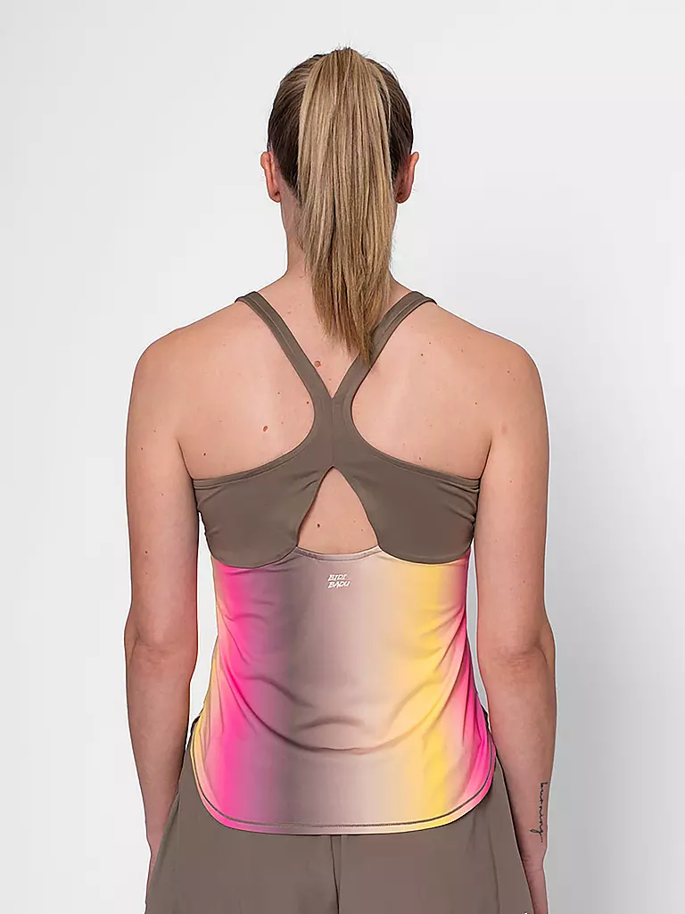 BIDI BADU | Damen Tennistank Spectrum | bunt