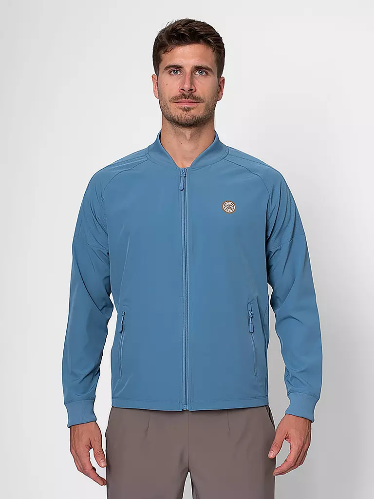 BIDI BADU | Herren Tennisjacke Spectrum | dunkelblau