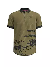 BIDI BADU | Herren Tennispolo Pure Wild | olive