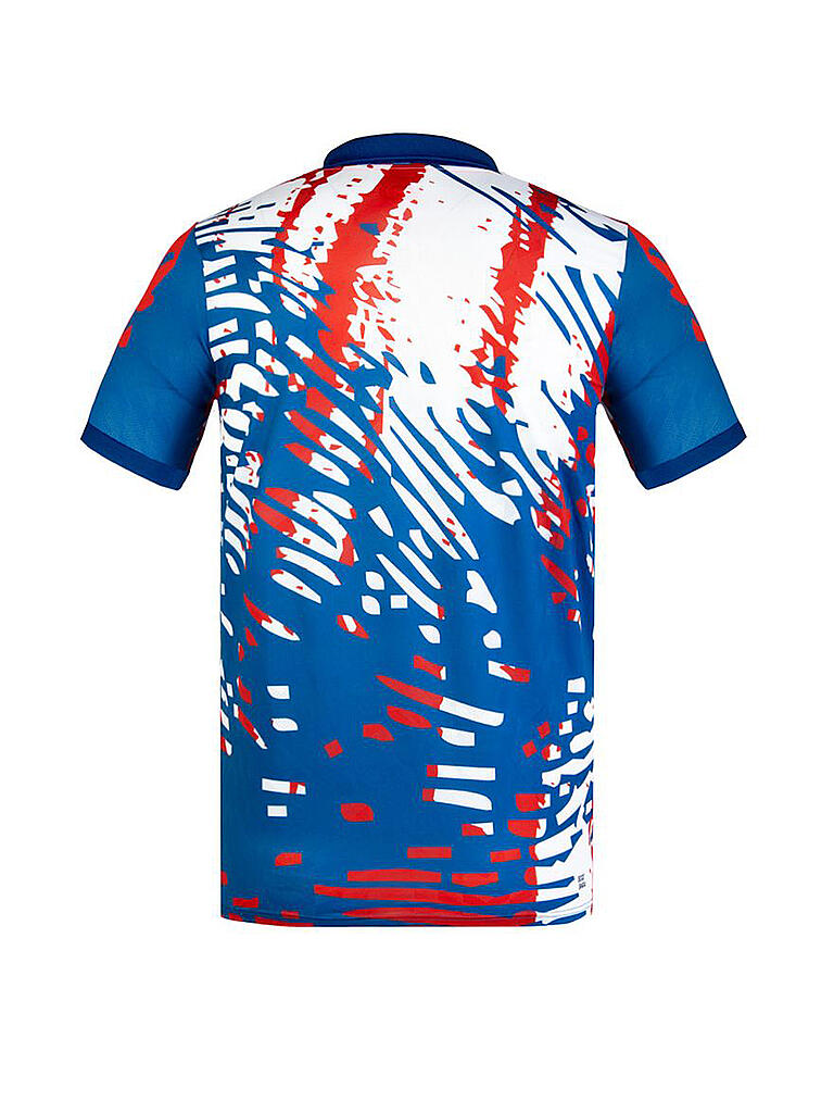 BIDI BADU | Herren Tennispolo Yero Tech US Flag | blau