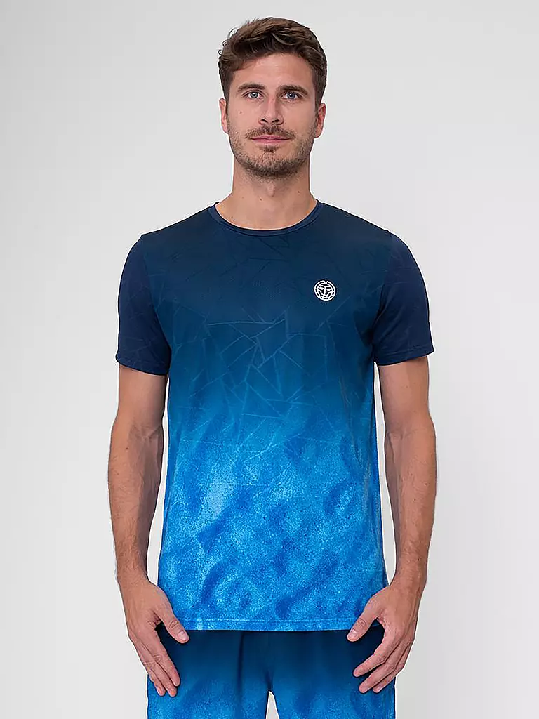 BIDI BADU | Herren Tennisshirt Beach Spirit | dunkelblau