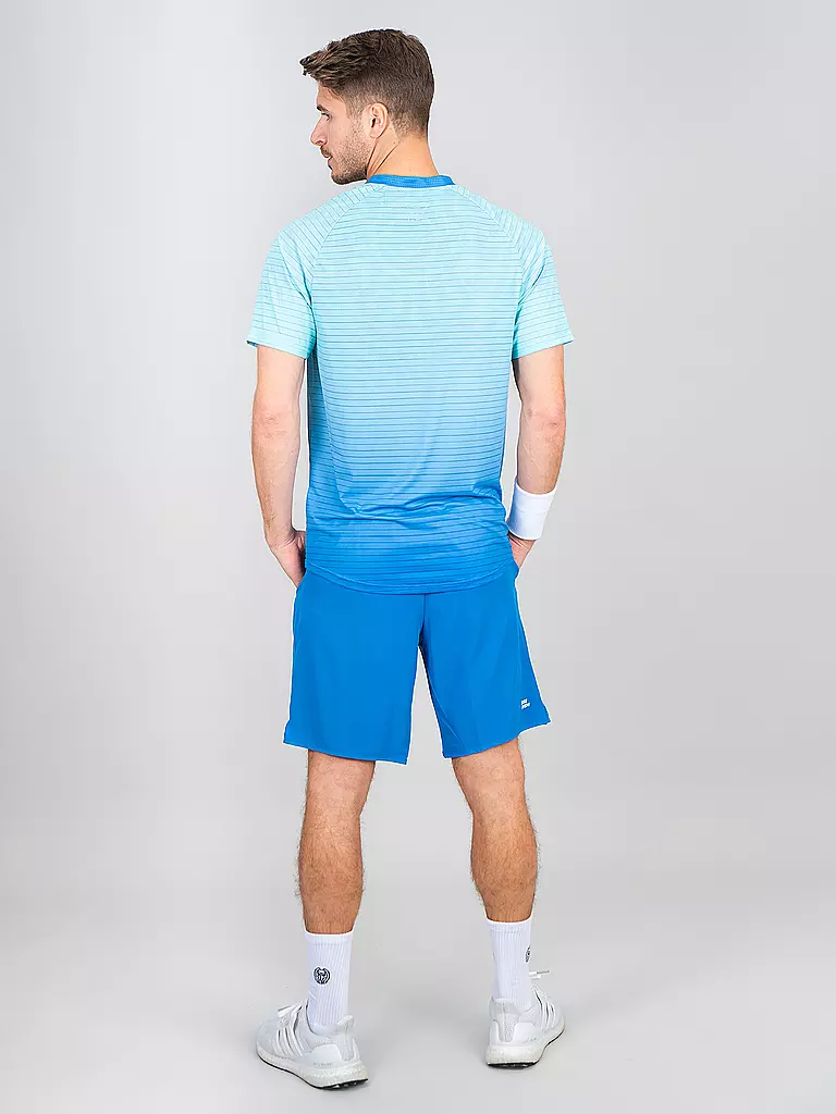 BIDI BADU | Herren Tennisshirt Colortwist Tee | türkis