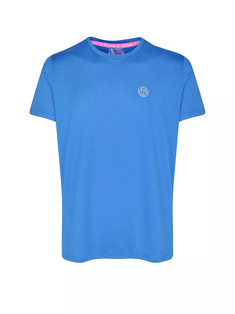 BIDI BADU | Herren Tennisshirt Crew | blau