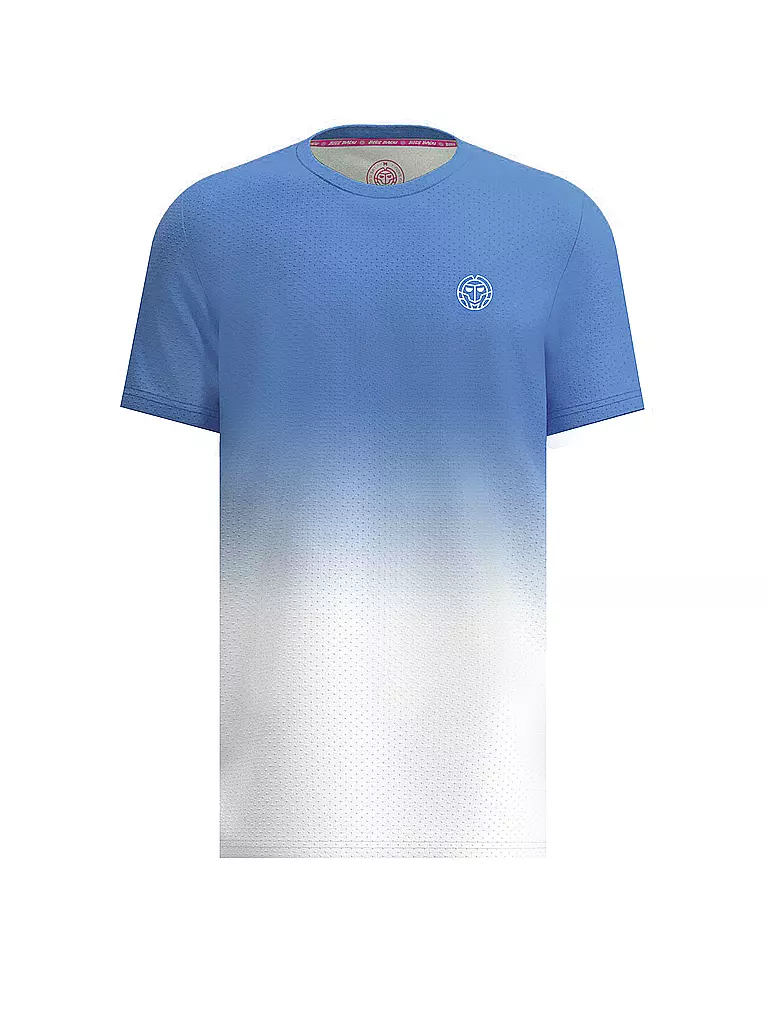 BIDI BADU | Herren Tennisshirt Gradiant | hellblau