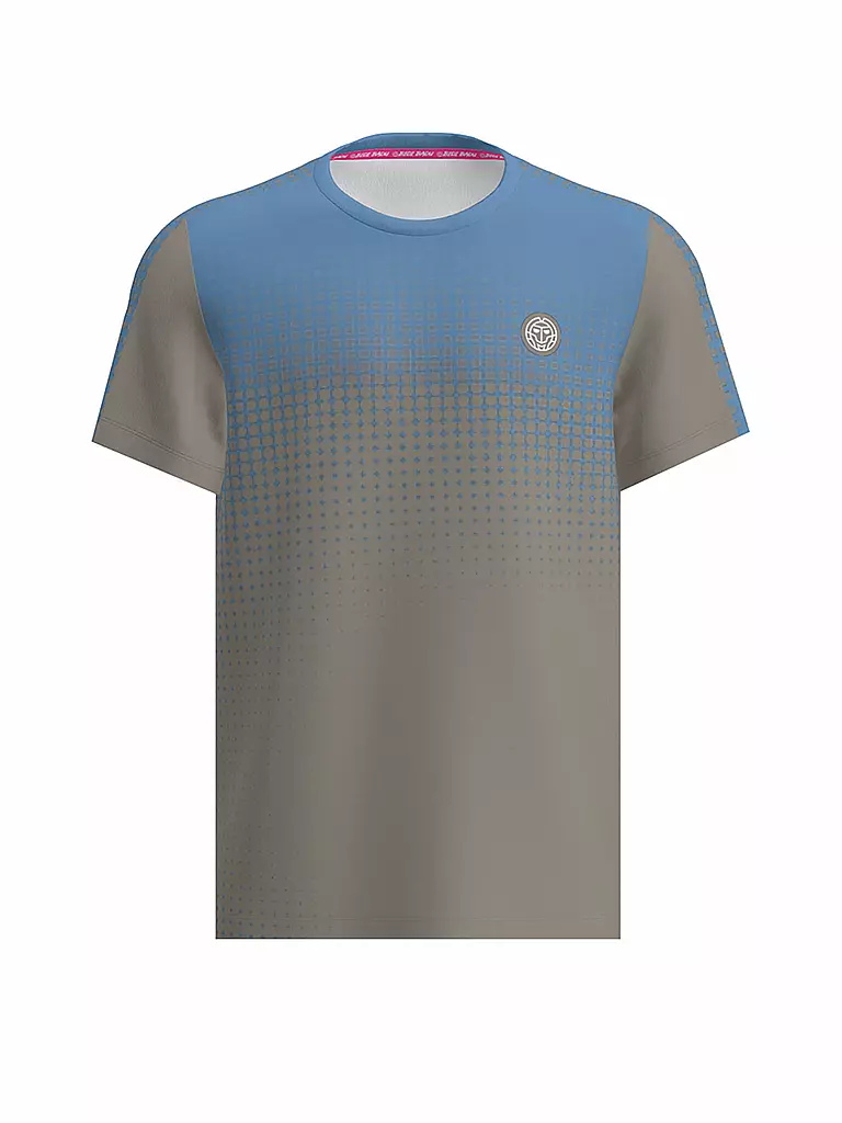 BIDI BADU | Herren Tennisshirt Spectrum | camel