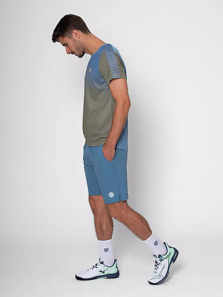 BIDI BADU | Herren Tennisshirt Spectrum | camel