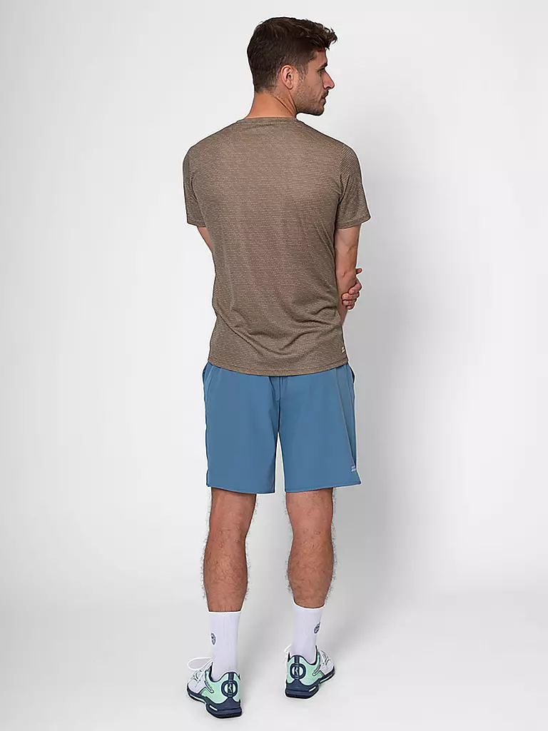 BIDI BADU | Herren Tennisshirt Spectrum | camel