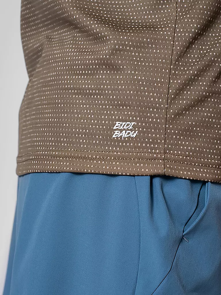 BIDI BADU | Herren Tennisshirt Spectrum | camel