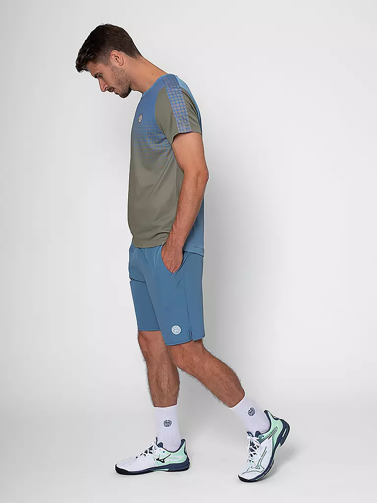 BIDI BADU | Herren Tennisshort Spectrum 9" | dunkelblau