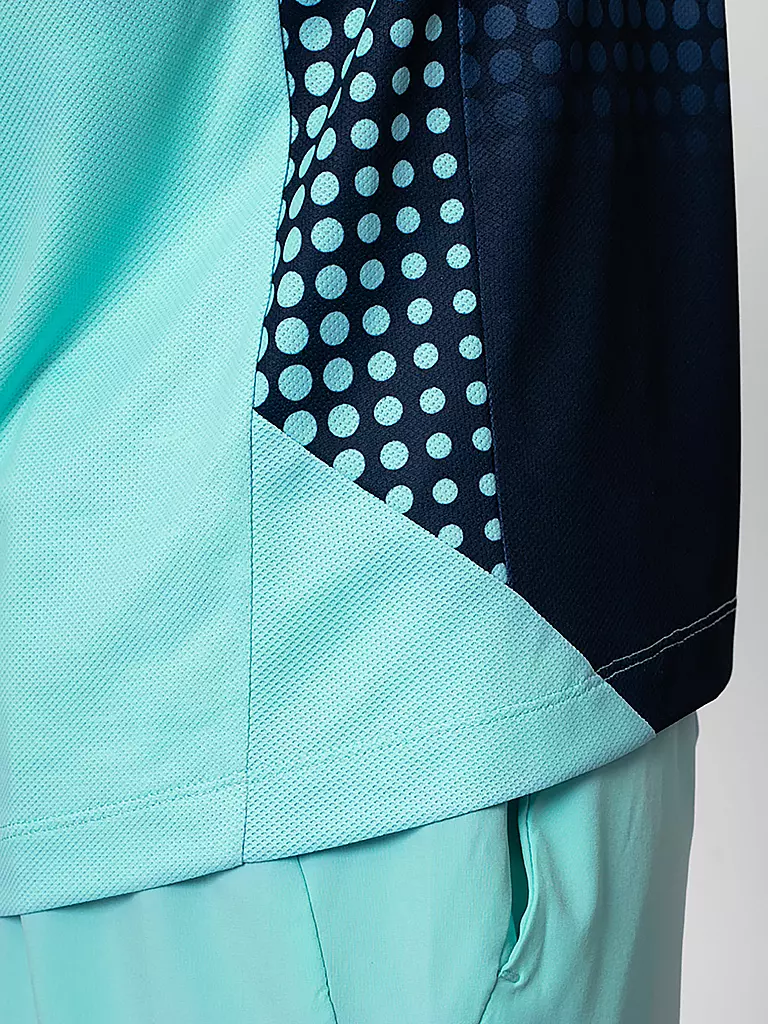 BIDI BADU | Jungen Tennisshirt Spectrum | blau