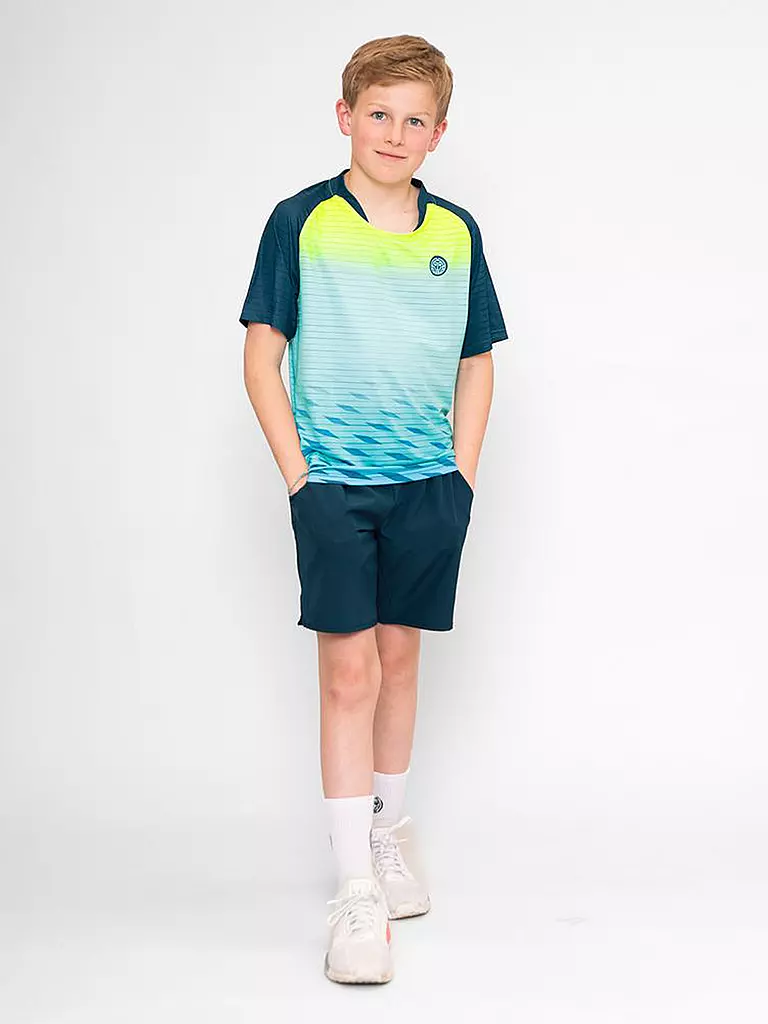 BIDI BADU | Kinder Tennisshirt Colortwist JR. | türkis