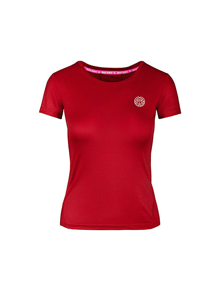 BIDI BADU | Mädchen Tennisshirt Calla Tech | rot