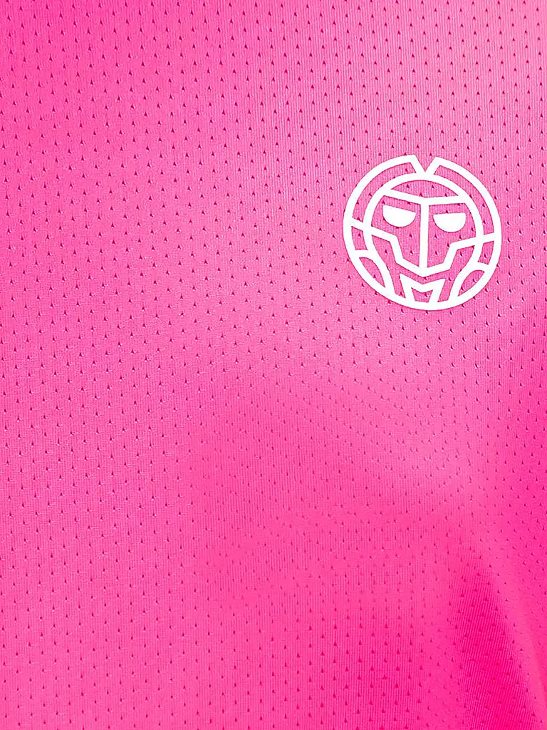 BIDI BADU | Mädchen Tennisshirt Crew | pink