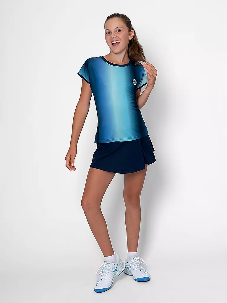 BIDI BADU | Mädchen Tennisshirt Spectrum | blau