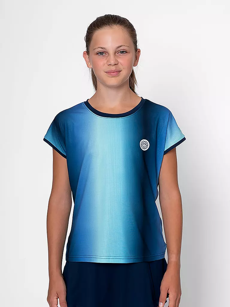 BIDI BADU | Mädchen Tennisshirt Spectrum | blau