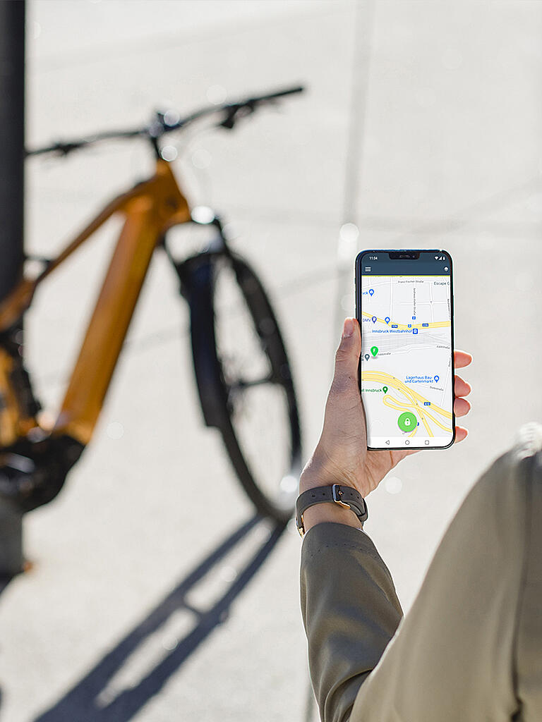 BIKE TRAX | GPS Tracker Shimano EP8 für E-Bikes | schwarz