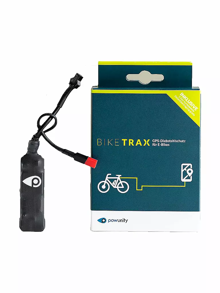 Bike Trax | GPS Tracker Shimano für E-Bikes | schwarz