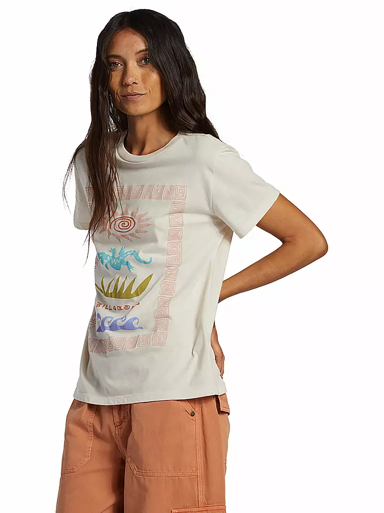 BILLABONG | Damen T-Shirt A/Div | weiss