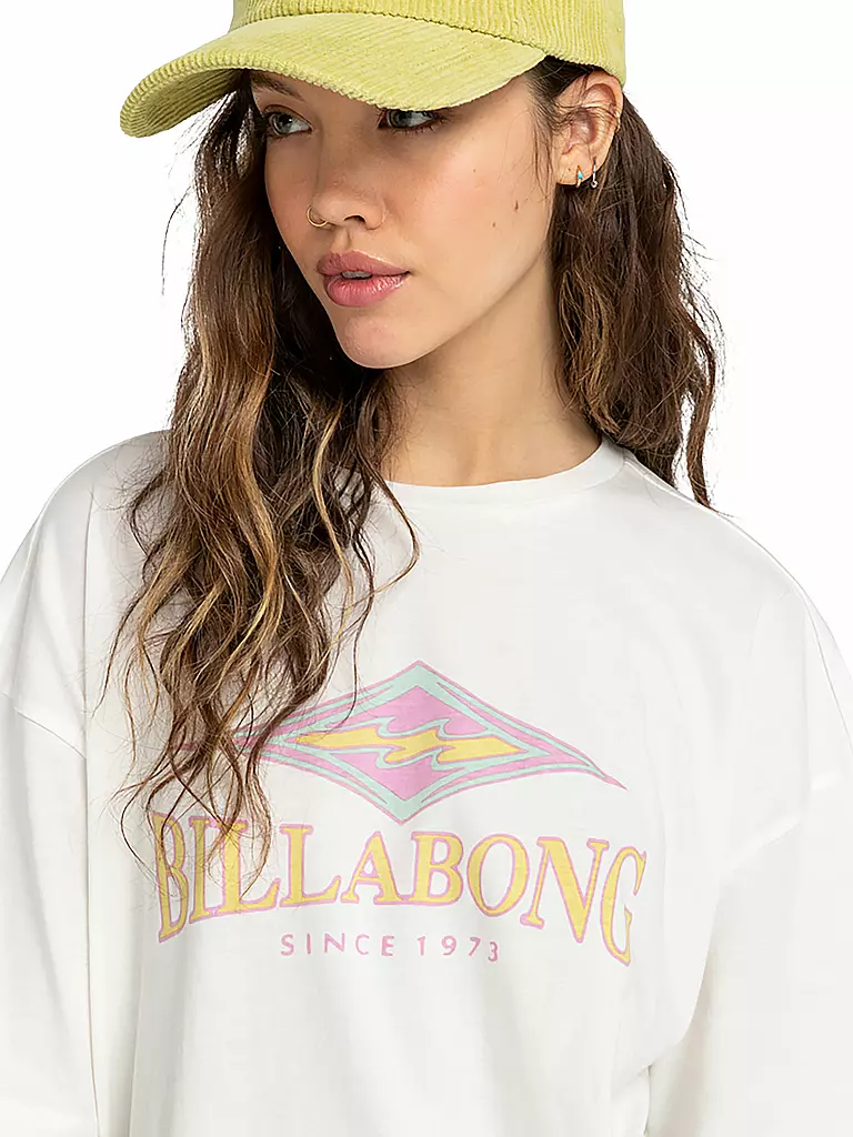 BILLABONG | Damen T-Shirt Diamond Wave | weiss