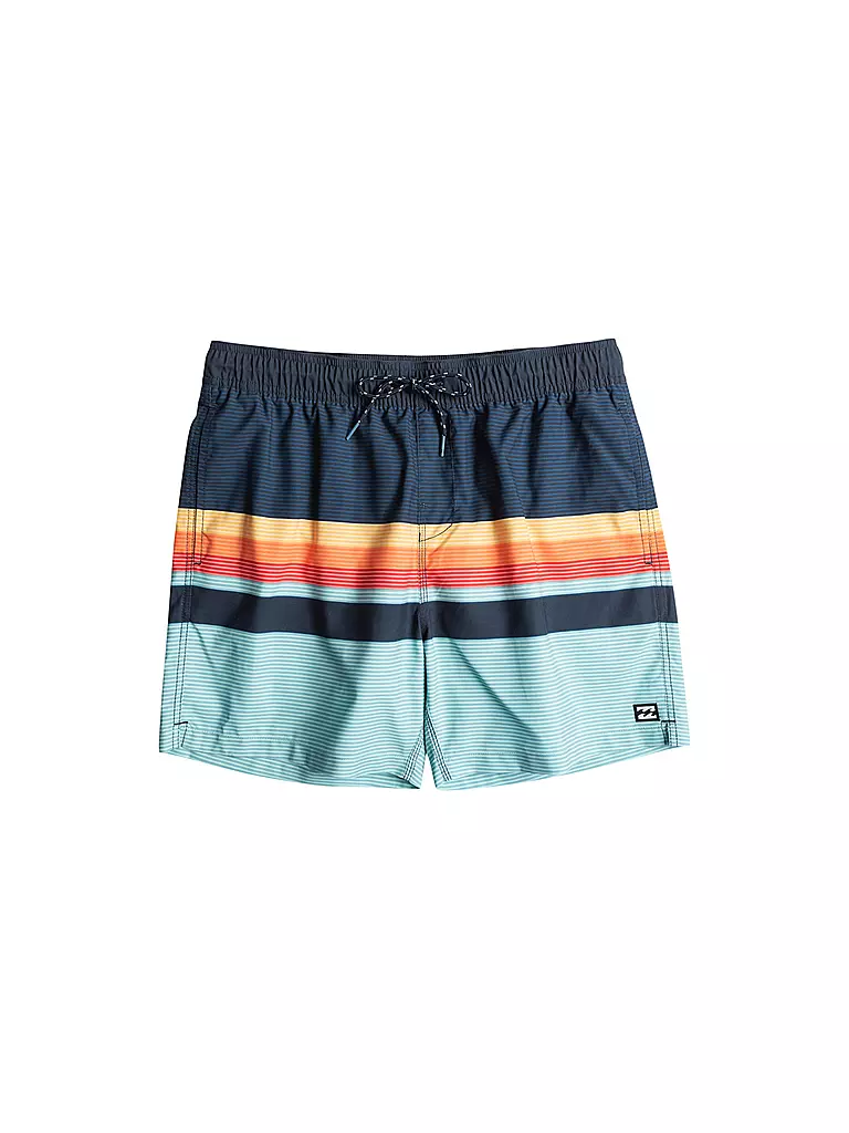 BILLABONG | Herren Badeshort All Day HTR Stripes | blau