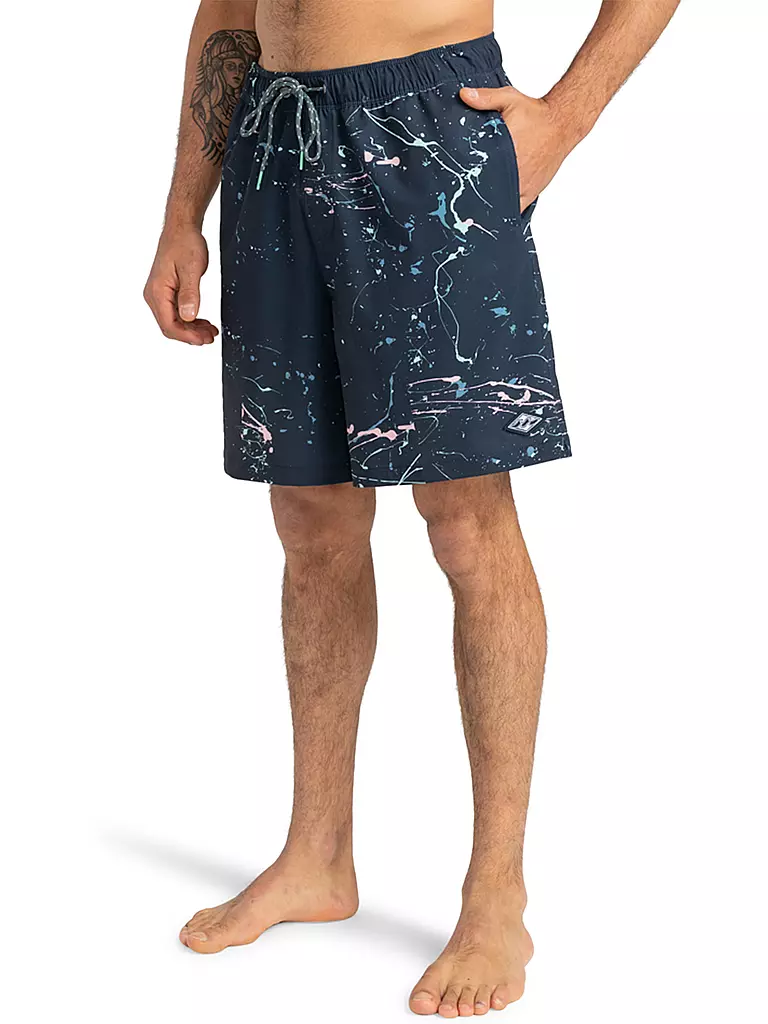 BILLABONG | Herren Badeshort Wasted Times Layback | dunkelblau