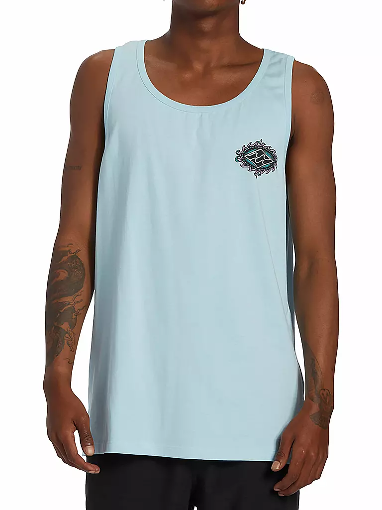 BILLABONG | Herren Beachtank Crayon Wave | hellblau