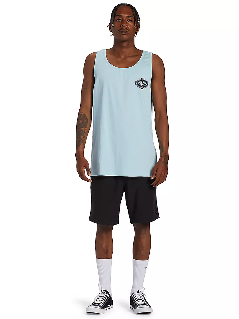 BILLABONG | Herren Beachtank Crayon Wave | hellblau