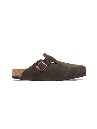 BIRKENSTOCK | Herren Pantoffeln Boston Suede Regular/Wide