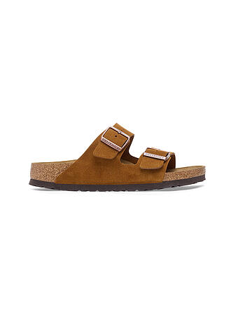 BIRKENSTOCK | Herren Pantoletten Arizona Suede Regular/Wide