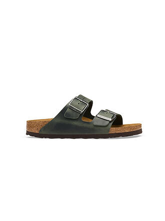BIRKENSTOCK | Herren Pantoletten Aizona Oiled Leather Regular/Wide