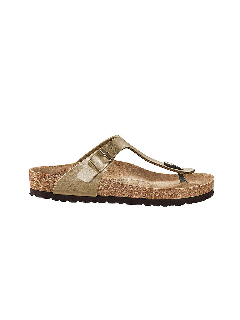 BIRKENSTOCK Damen Sandalen Gizeh Birko-Flor gold | 40