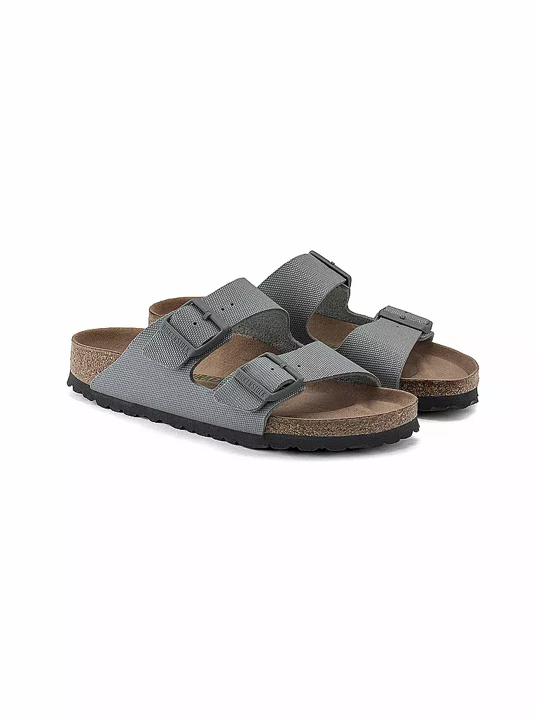 BIRKENSTOCK | Damen Sandale Arizona Vegan | grau