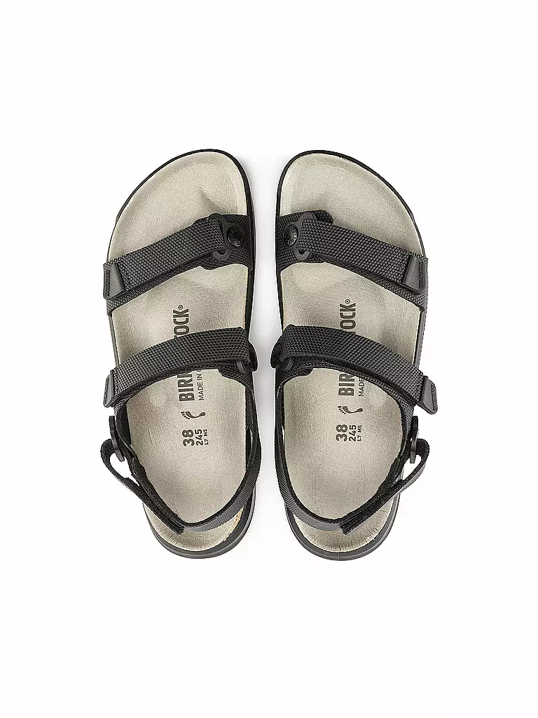 BIRKENSTOCK | Damen Sandale Kalahari Birko-Flor | schwarz