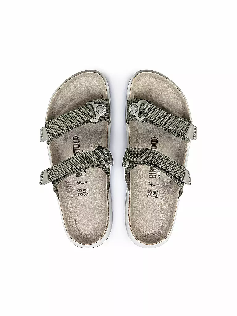 BIRKENSTOCK | Damen Sandale Sahara Birko-Flor | olive