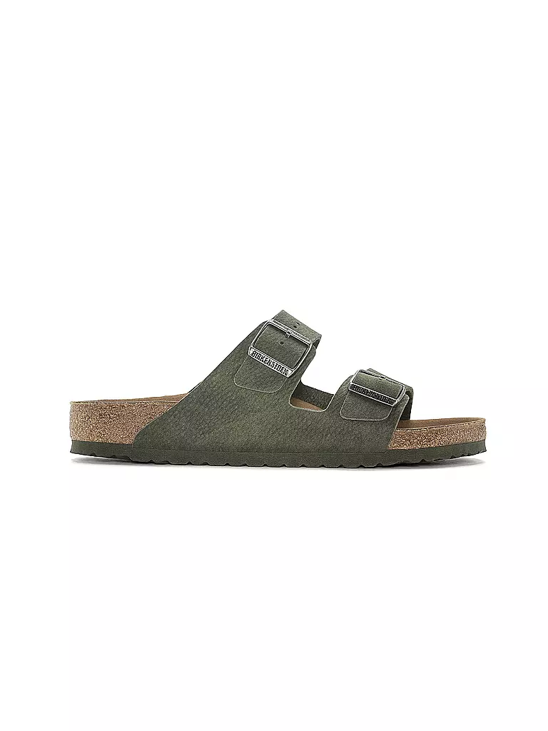 BIRKENSTOCK | Herren Sandale Arizona Vegan | dunkelgrün