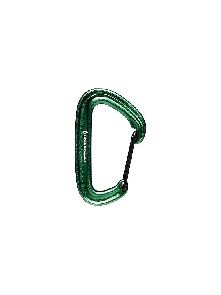 BLACK DIAMOND | Karabiner LiteWire | grün
