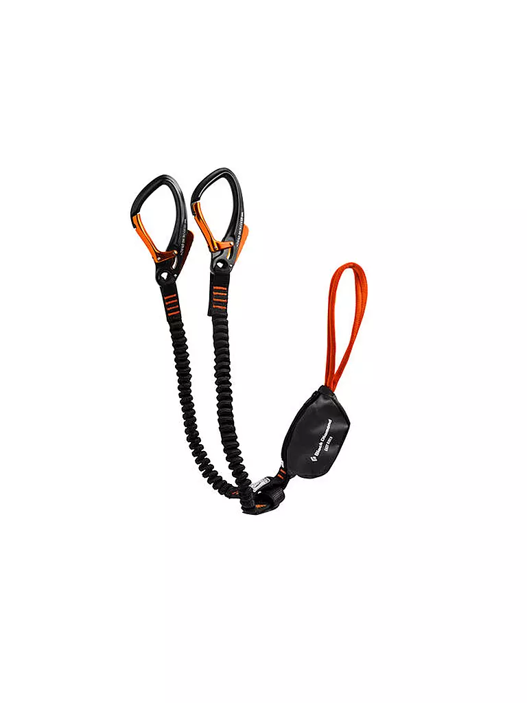 BLACK DIAMOND | Klettersteigset Easy Rider Via Ferrata Set | schwarz