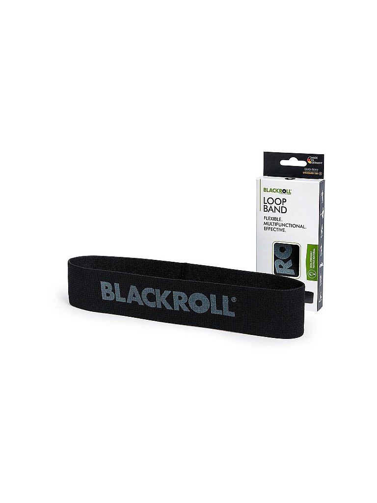 BLACKROLL Fitnessband LOOP BAND Extra Stark schwarz
