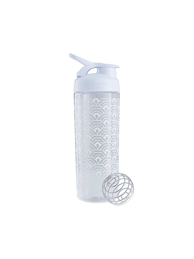 BLENDER BOTTLE SportMixer® Signature Sleek 820ml weiß