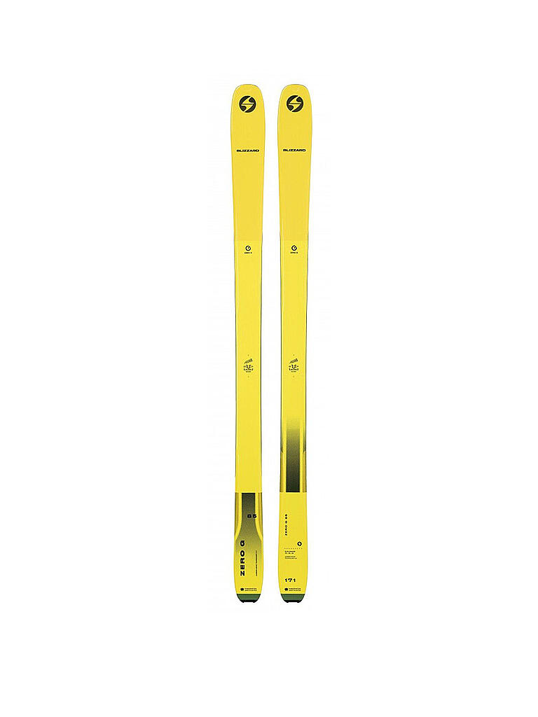 BLIZZARD | Tourenski Zero G 085 21/22 | gelb